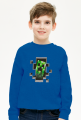 Minecraft Creeper bluza