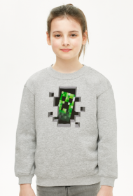 Minecraft Creeper bluza