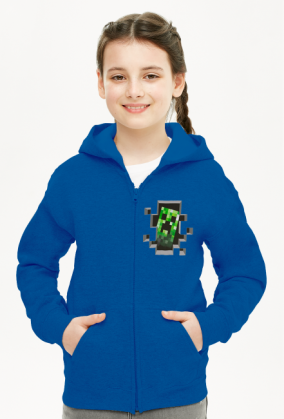 Minecraft Creeper rozpinana