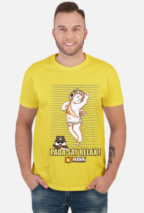 Anioł muzyka słuchawki relax. Pada