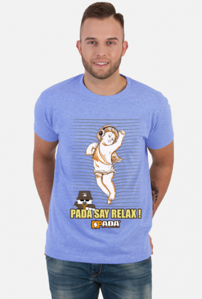 Anioł muzyka słuchawki relax. Pada