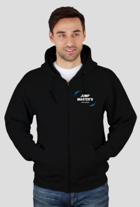 JUMP HOODIE - czarny