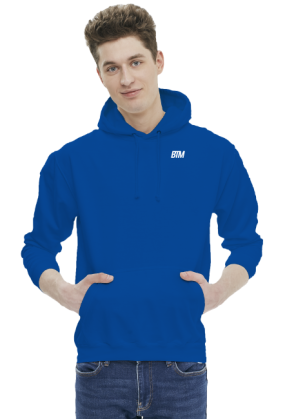 Bluza BTM białe logo