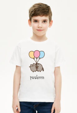 Chłopięcy T-shirt "Pusheen" Wzór 9