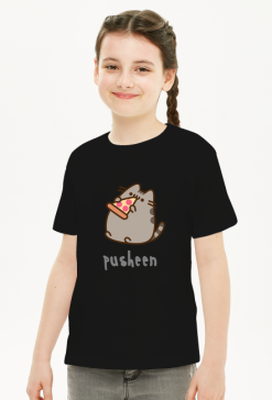 Dziewczęcy T-shirt "Pusheen" Wzór 10