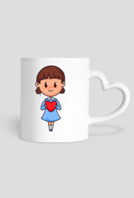 Kubek Serce - Sweet Girl