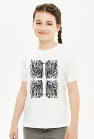 WZÓR  motyl girl t-shirt