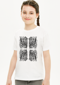 WZÓR  motyl girl t-shirt