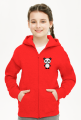 Bluza z zamkiem - Zarumieniona Panda