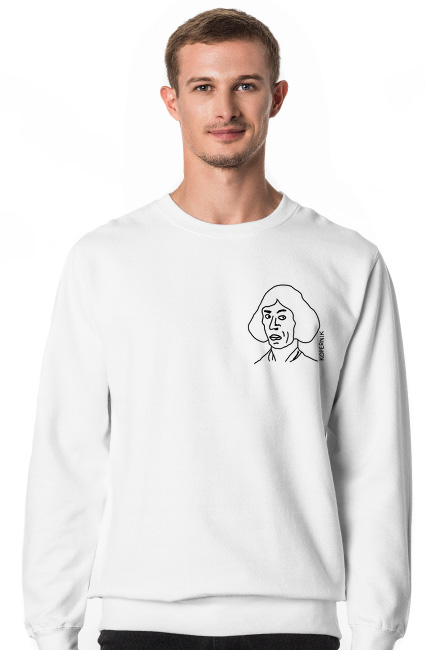Bluza kopernik męska biała