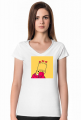 damski t-shirt Bart Simpson