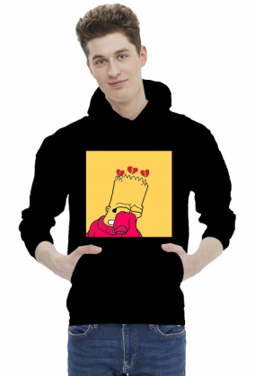 męska bluza Bart Simpson
