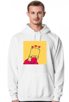męska bluza Bart Simpson