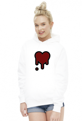 damska bluza Serce