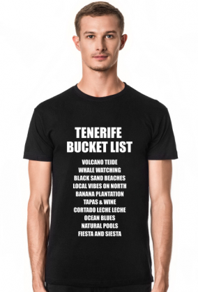 TENERIFE BUCKET LIST vol. 2 black