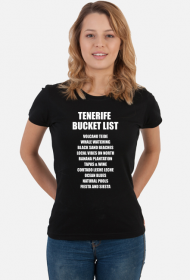 TENERIFE BUCKET LIST vol. 2 black