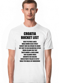 CROATIA BUCKET LIST white