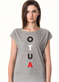 Koszulka damska, szara OTUA (Konstytucja parodia). Zobacz też inne wzory!
