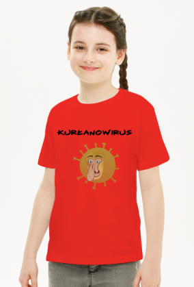 kurłanowirus t-shirt girl