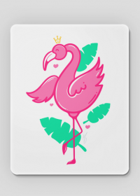 Podkładka pod myszkę - Flamingo
