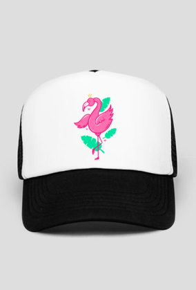 Czapka z daszkiem - Flamingo