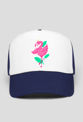 Czapka z daszkiem - Flamingo