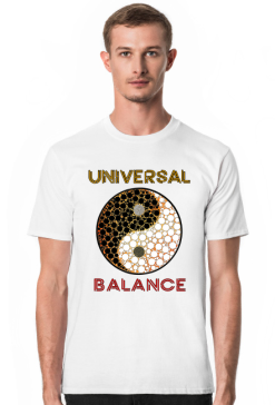 Koszulka Męska Yin Yang " Universal Balance"