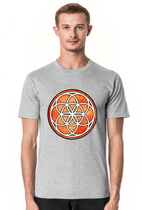 Koszulka Męska ze Znakiem Sakralnej Geometrii "Seed of Life"