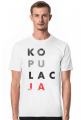 Nowość! Koszulka biała KOPULACJA Grunge (Konstytucja parodia). Zobacz też inne wzory!