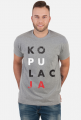Nowość! Koszulka szara KOPULACJA Grunge (Konstytucja parodia). Zobacz też inne wzory!