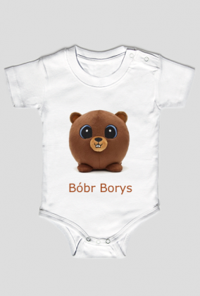 Body dziecięce - słodziaki bóbr borys