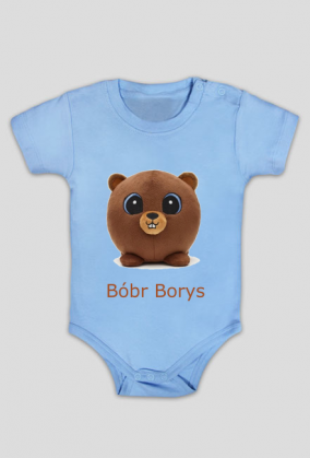 Body dziecięce - słodziaki bóbr borys