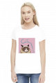 Grumpy Cat Women T-Shirt (pink)