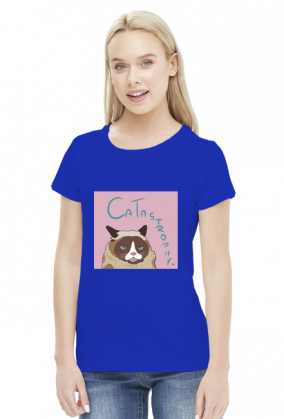 Grumpy Cat Women T-Shirt (pink)