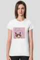 Grumpy Cat Women T-Shirt (pink)