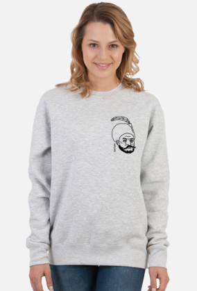 Bluza batory damska biała/szara
