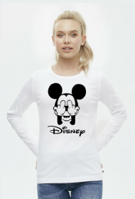 BLUZKA NA DŁUGI RĘKAW! DISNEY MYSZKA MIKI! IDEALNY PREZENT DLA DZIEWCZYNY NA KAŻDĄ OKAZJĘ!