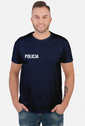 Koszulka Granatowa POLICJA