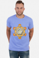 Koszulka Męska Metatron Pomarańczowy Bliss