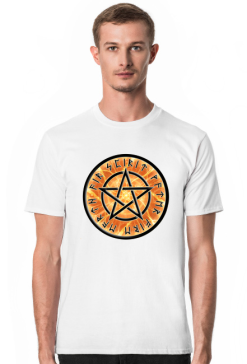 Koszulka Męska Pentacle Pomarańczowy