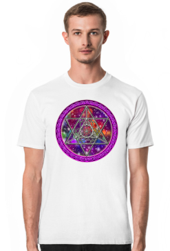 Koszulka Męska Merkabah Seed of Life