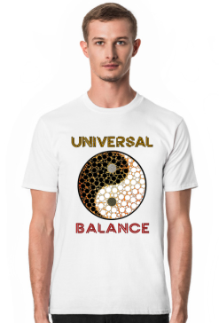 Koszulka Męska Yin Yang Universal Balance