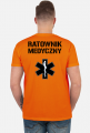 Koszulka Pomarańczowa RATOWNIK NOSZOWY