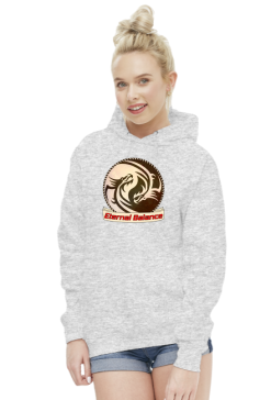 Bluza Damska z Kapturem Yin Yang Eternal Balance