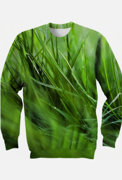 Bluza z nadrukiem zieleni