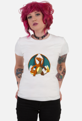 Charizard pokemon tshirt women