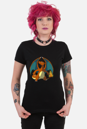 Charizard pokemon tshirt women
