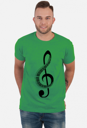 T-shirt wiolinowo-klawiszowy