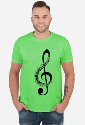 T-shirt wiolinowo-klawiszowy