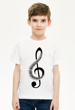 T-shirt wiolinowo-klawiszowy